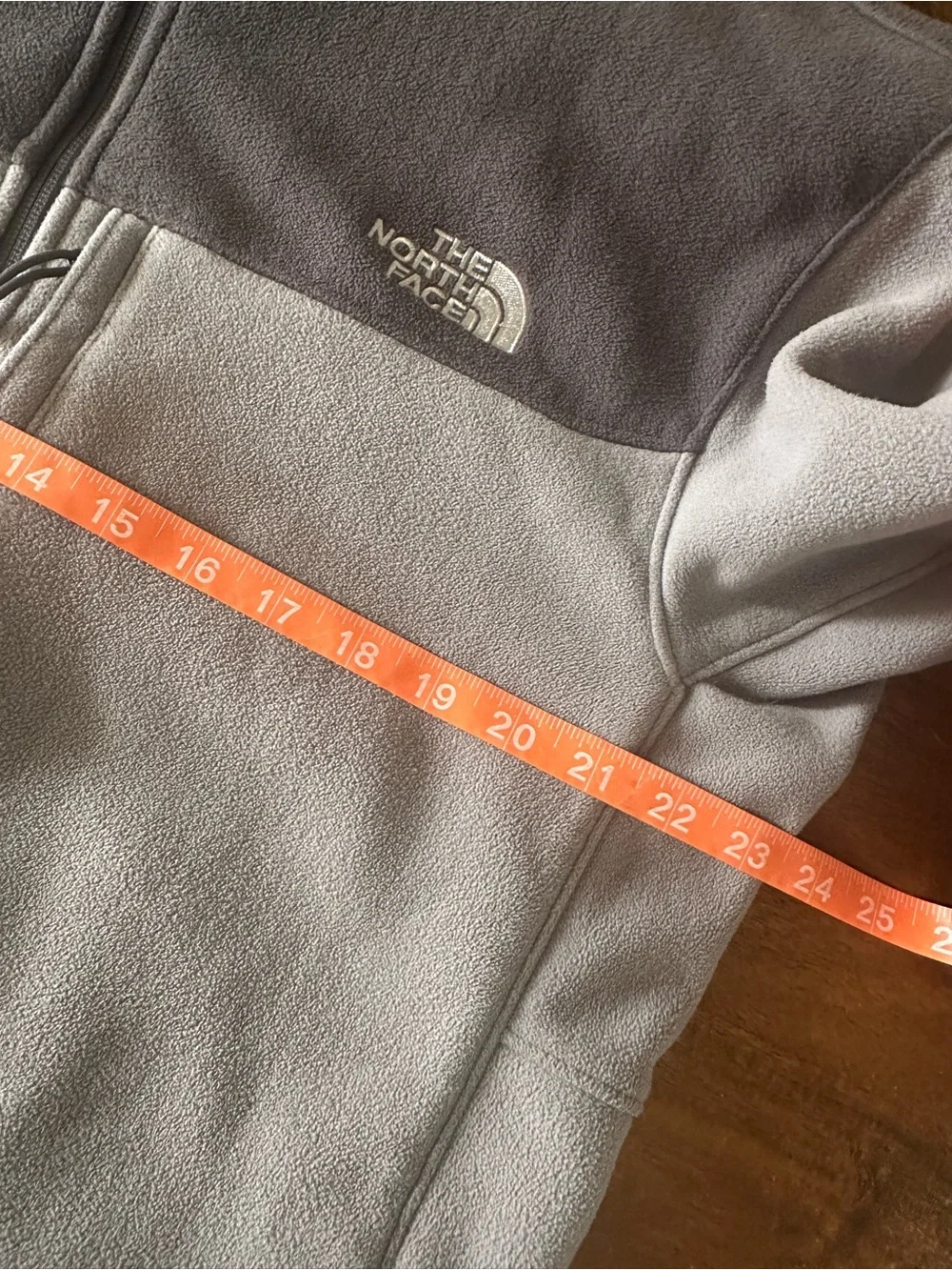 The north face windwall micro fleece color block men’s jacket size Large